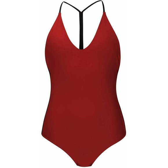 Hurley Women's Quick Dry Reversible One and Only One Piece Swimsuit Bodysuit - Picture 7 of 8